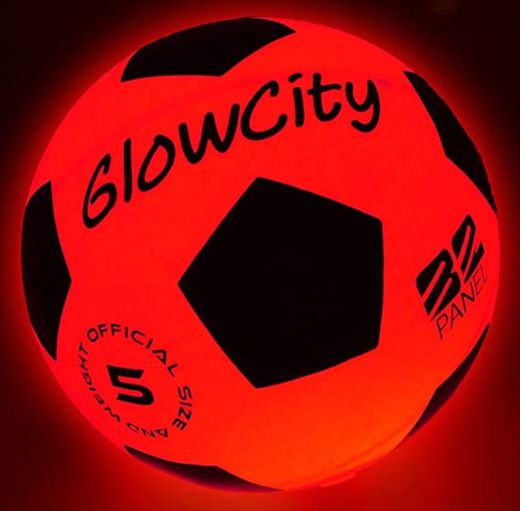 Balón de fútbol con luces LED

