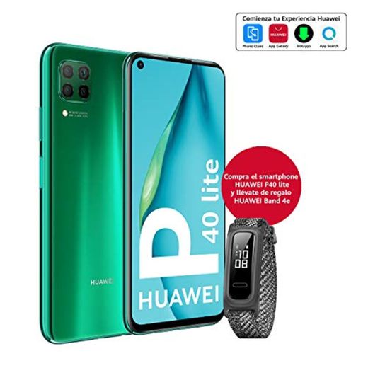 HUAWEI P40 Lite - Smartphone 6.4" (Kirin 810, 6GB RAM,128GB ROM, Cuádruple