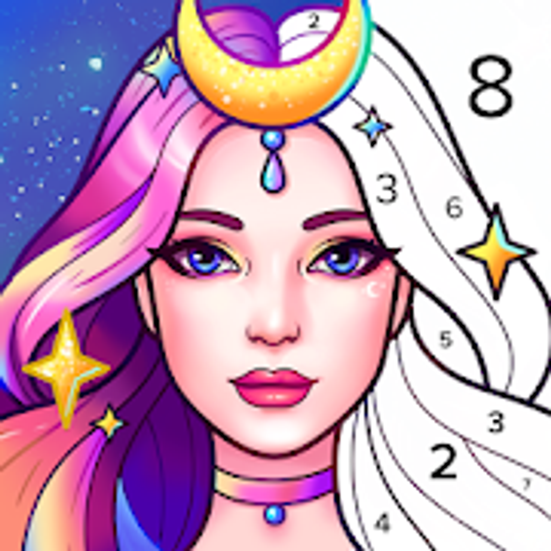 App Colorscapes - Color by Number & Puzzle Games