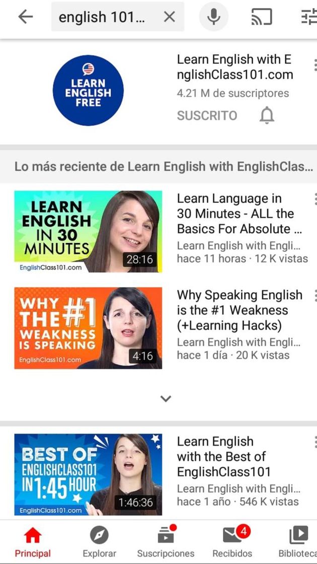 Fashion Es un canal de YouTube que enseña ingles y es de los mejores