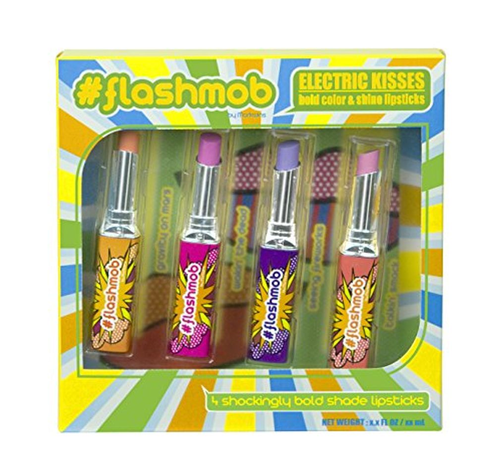 Producto Markwins Flashmob Besos eléctricos negrita de color y brillo Lápices labiales, 1er