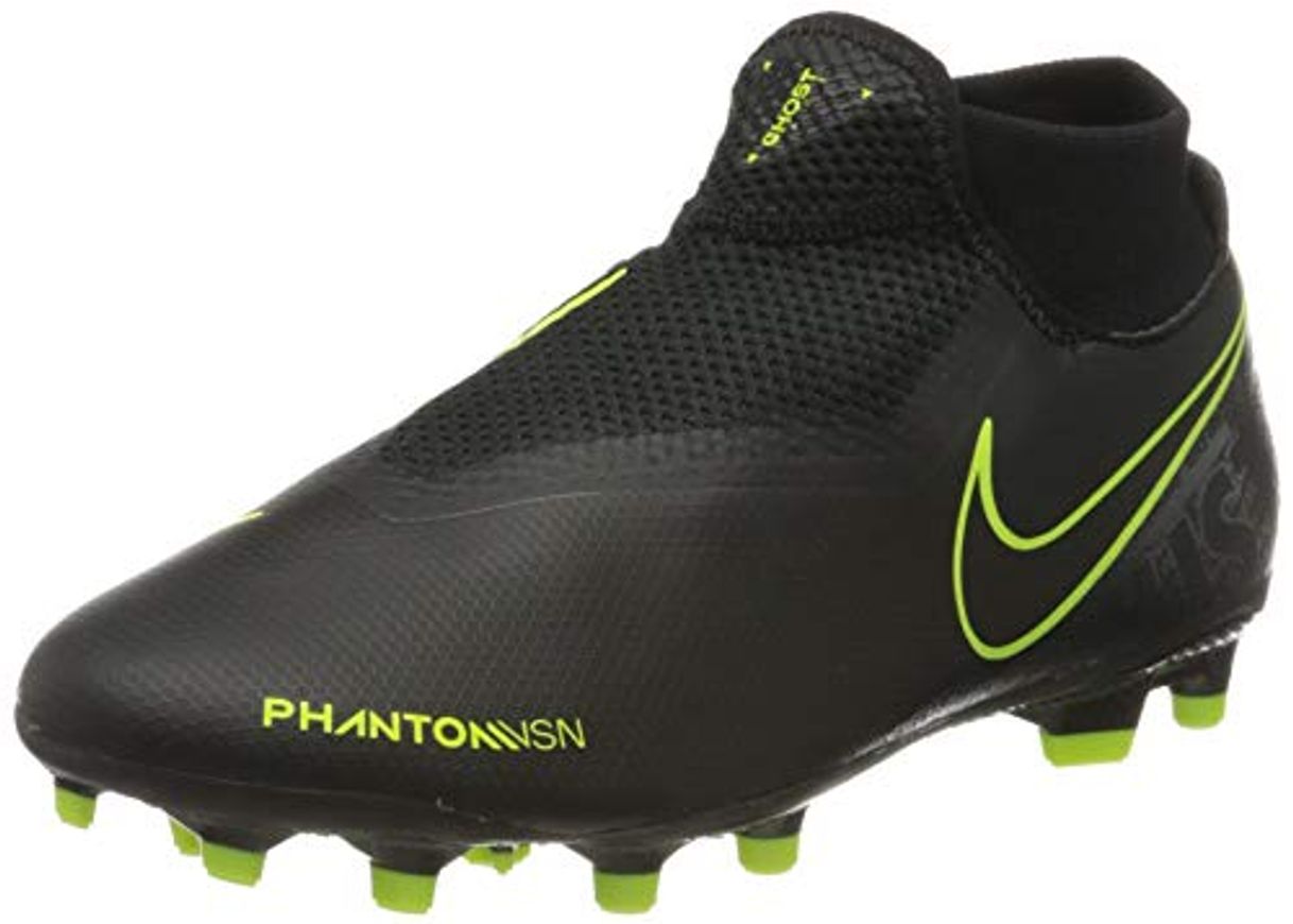 Fashion Nike Phantom Vsn Academy DF FG/MG, Zapatillas de Fútbol para Hombre, Negro