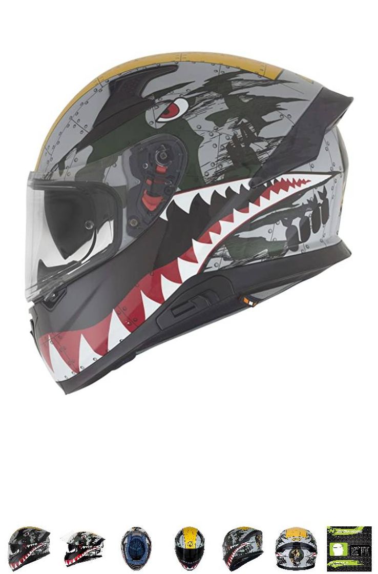 Moda Casco de motocicletas HAX