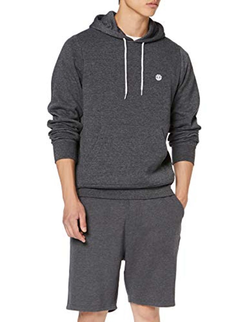 Place Element Cornell Classic Ho Sudadera con Capucha, Hombre, Gris