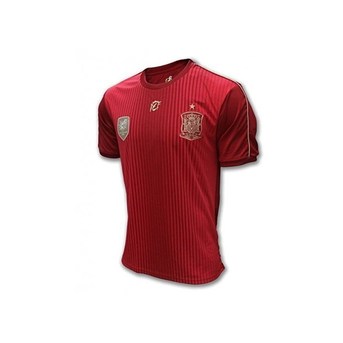 Fashion Camiseta Oficial Real Federación Española de Fútbol. Selección Española.