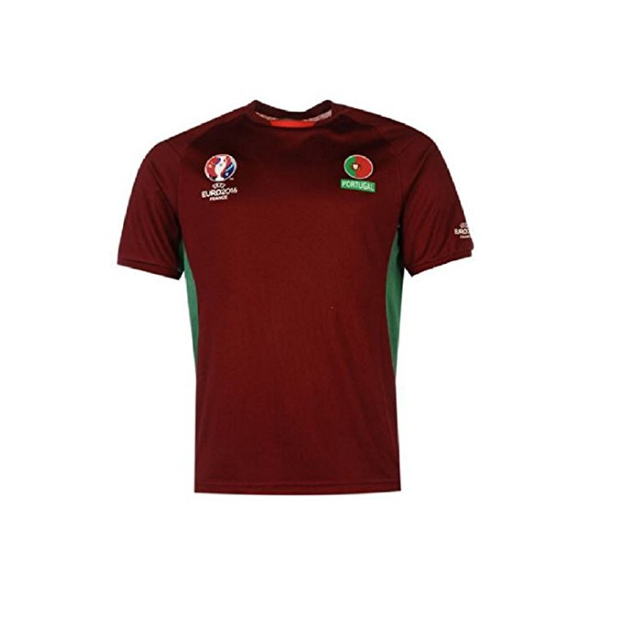 UEFA Euro 2016 – Camiseta de la selección de Portugal oficial poliéster