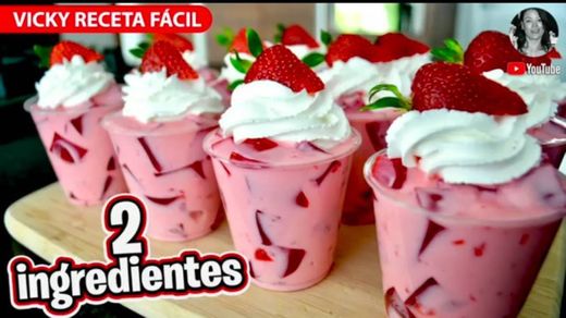 Postre de Fresa 