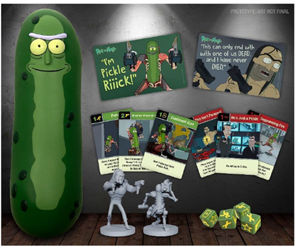 Social Rick and Morty the Pickle Rick Game