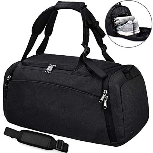 Bolsa Deporte Bolsa Gimnasio de Viaje Impermeable Bolsos Deportivos Fin de Semana