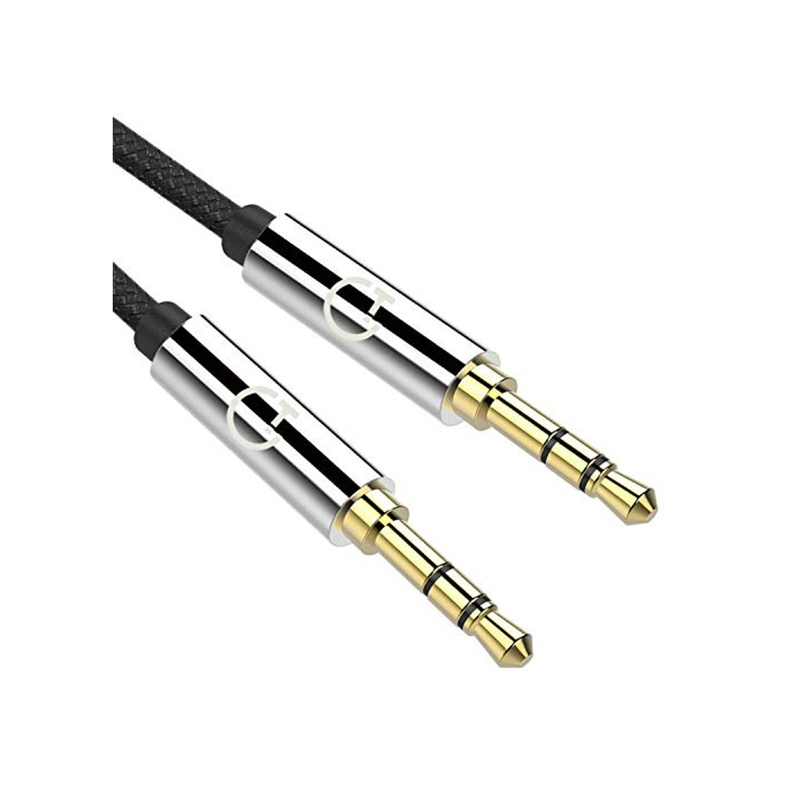 Producto Gritin Cable de Audio, Cable Jack 3.5mm y Macho Macho de Nylon