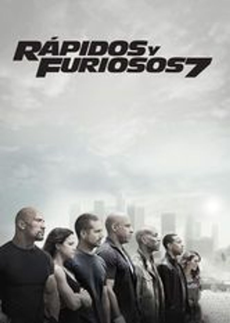 Película Rápidos y furiosos 7