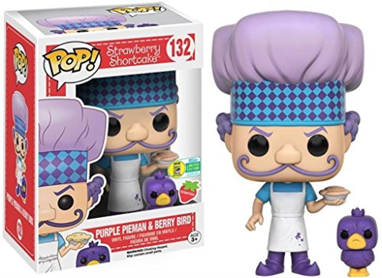 Product Funko Pop Strawberry Shortcake #132 Purple Pieman Berry Bird Summer Convention Exclusive by FunKo