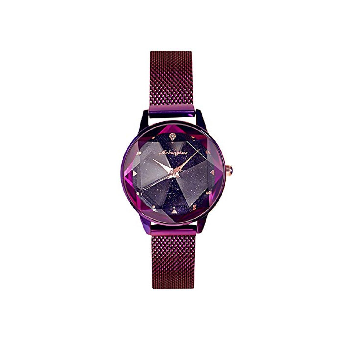 Product RORIOS Mujer Relojes de Pulsera Brillante Cielo Estrellado Dial Mesh Band Relojes de Mujer Women Watches