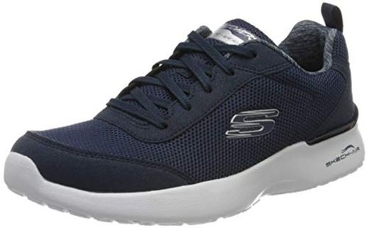 Skechers Skech-Air Dynamight-Fast Brak, Zapatillas para Mujer, Azul