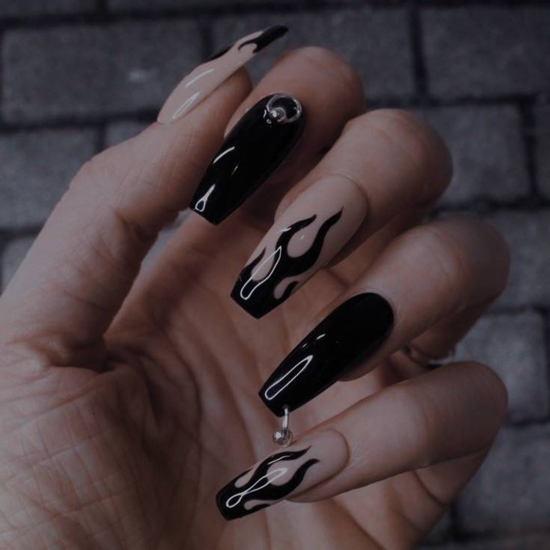 Moda Inspiração de unhas