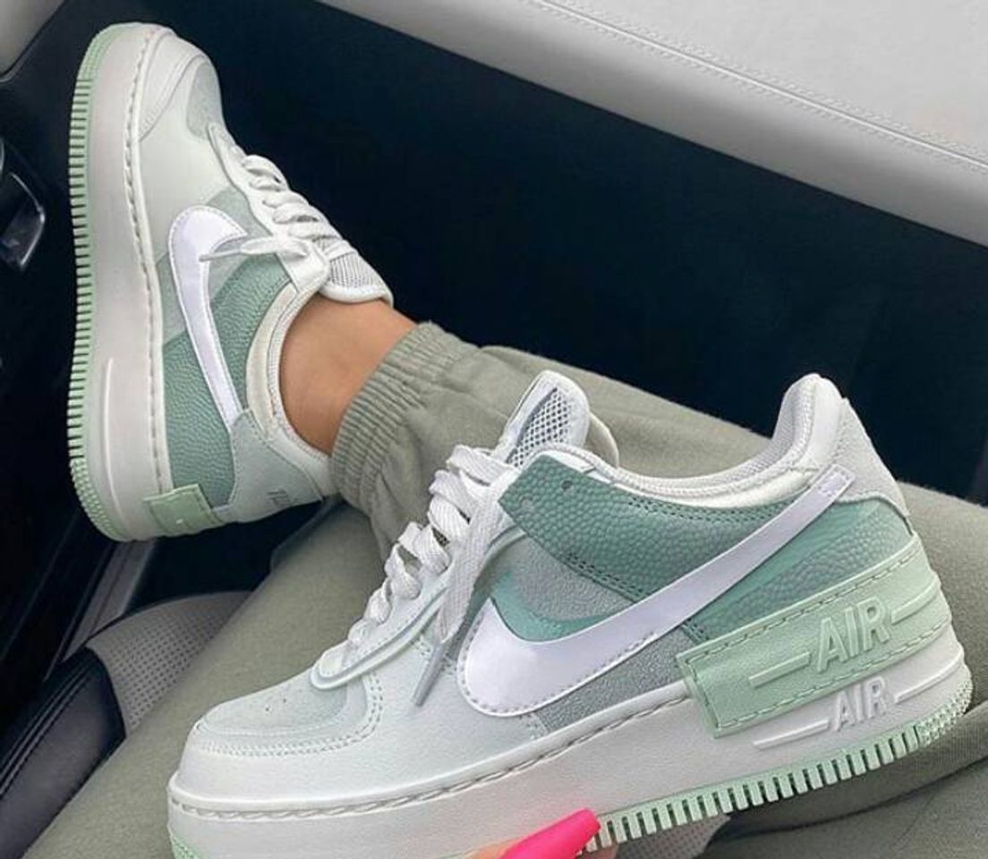 Moda NIKE AIR FORCE 1 SHADOW PISTACHIO