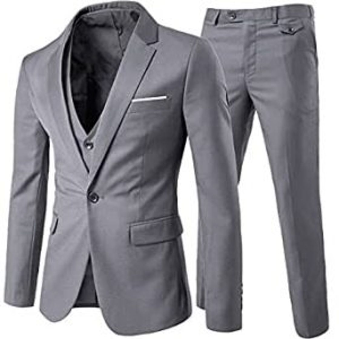 Producto Cloudstyle Traje Suit Hombre 3 Piezas Chaqueta Chaleco pantalón Traje al Estilo