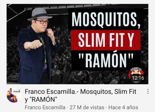 Franco Escamilla.- Ramón y Slim fit