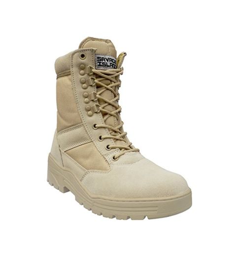 Savage Island Desierto Botas Ante Ligeras Tipo Militar