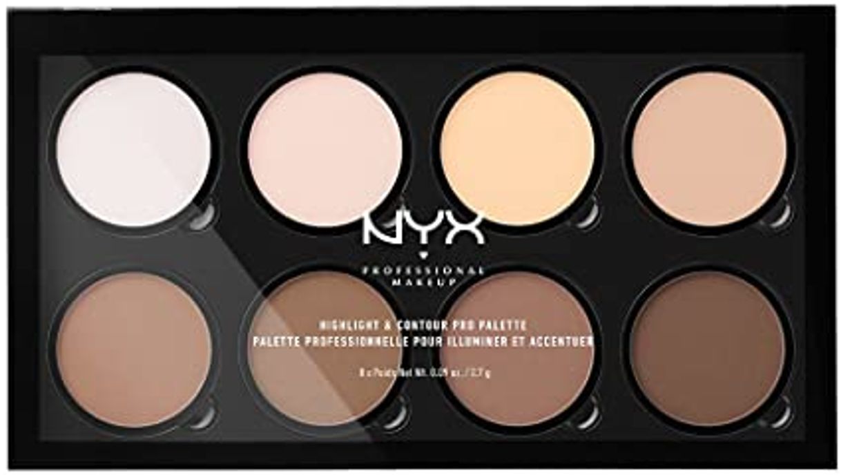 Social NYX Professional Makeup Paleta de contouring Highlight & Contour Pro Palette