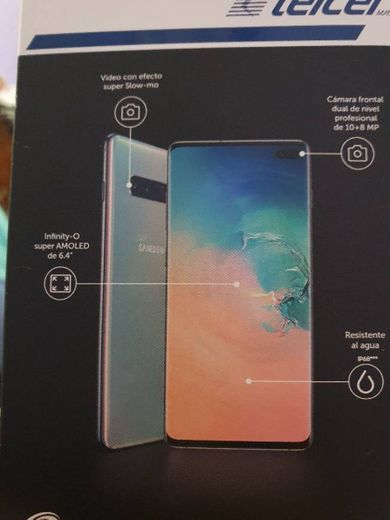 Samsung Galaxy S10+ - Smartphone de 6.4" QHD+ Curved Dynamic AMOLED