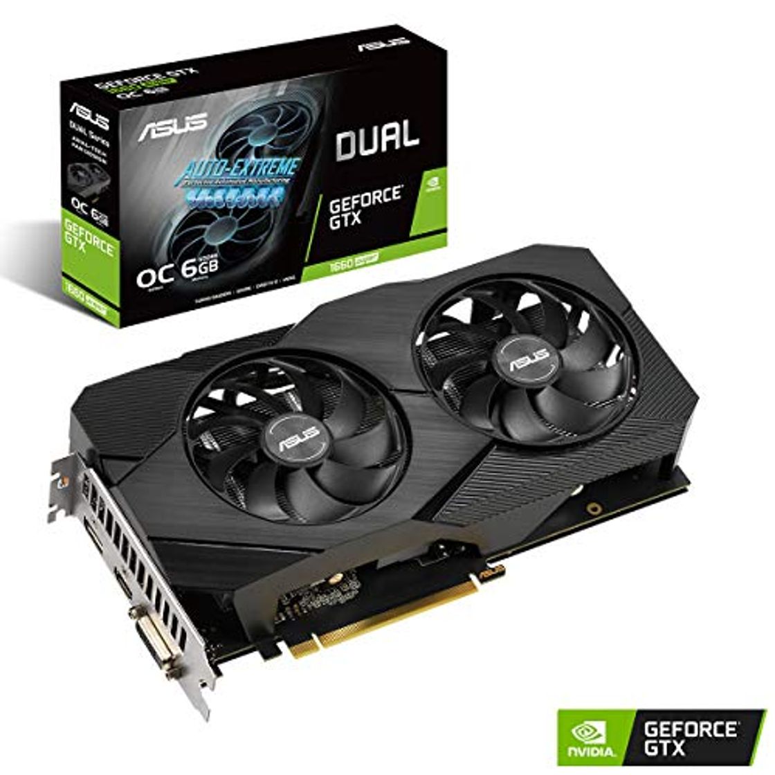 Product ASUS Dual GeForce GTX 1660 Super OC Edition 6GB GDDR6 - Tarjeta