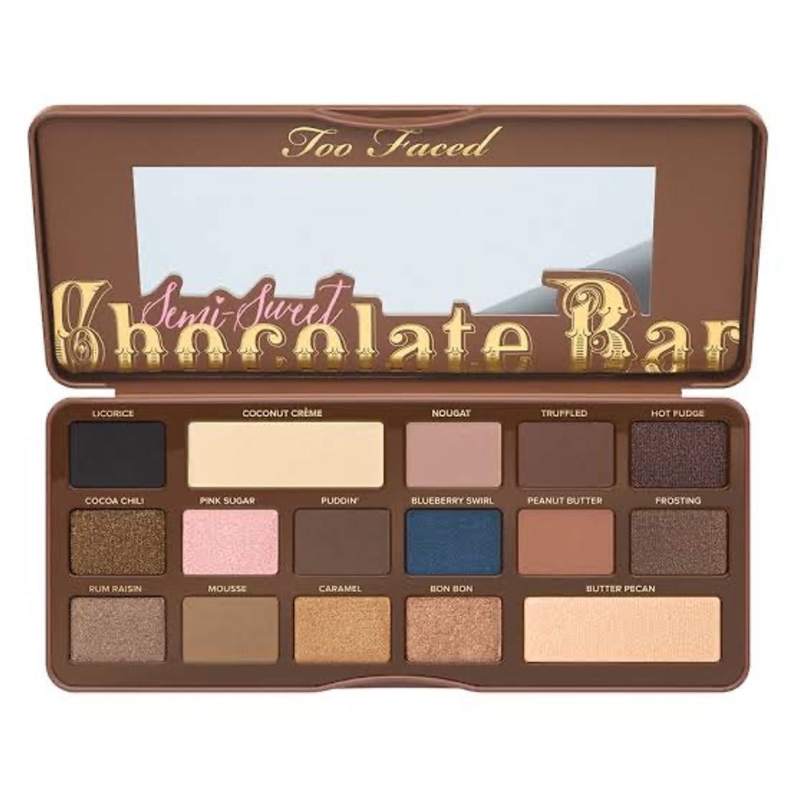 Beauty Paleta de sombras de ojos Semi-Sweet Chocolate Bar, de Too Faced