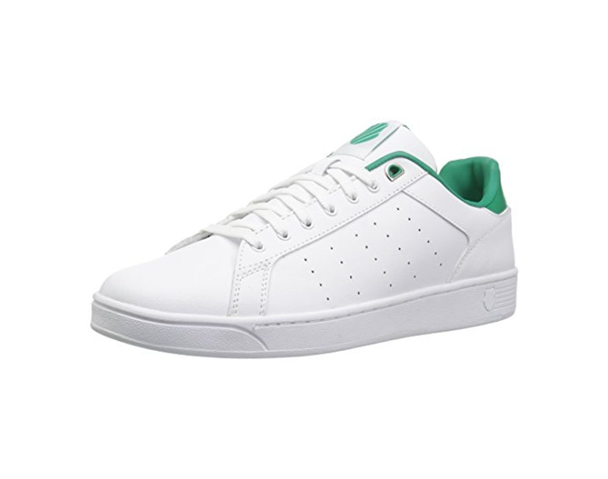 Fashion K-Swiss Clean Court CMF, Zapatillas para Mujer, Blanco