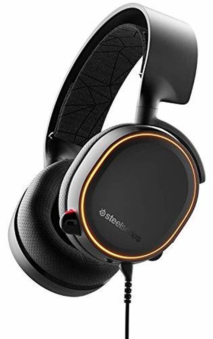 Social SteelSeries Arctis 5 - Auriculares de Juego, iluminados por RGB, DTS Headphone