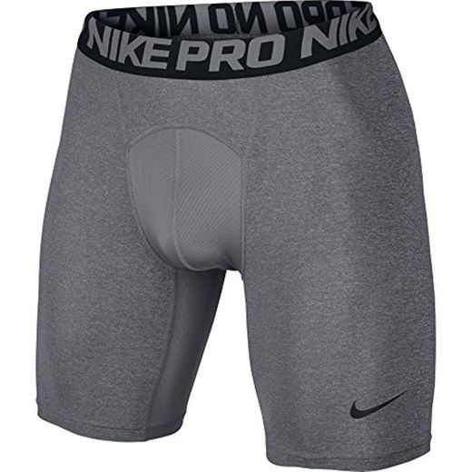 Nike Pro 6" - Pantalón corto para hombre, color Gris