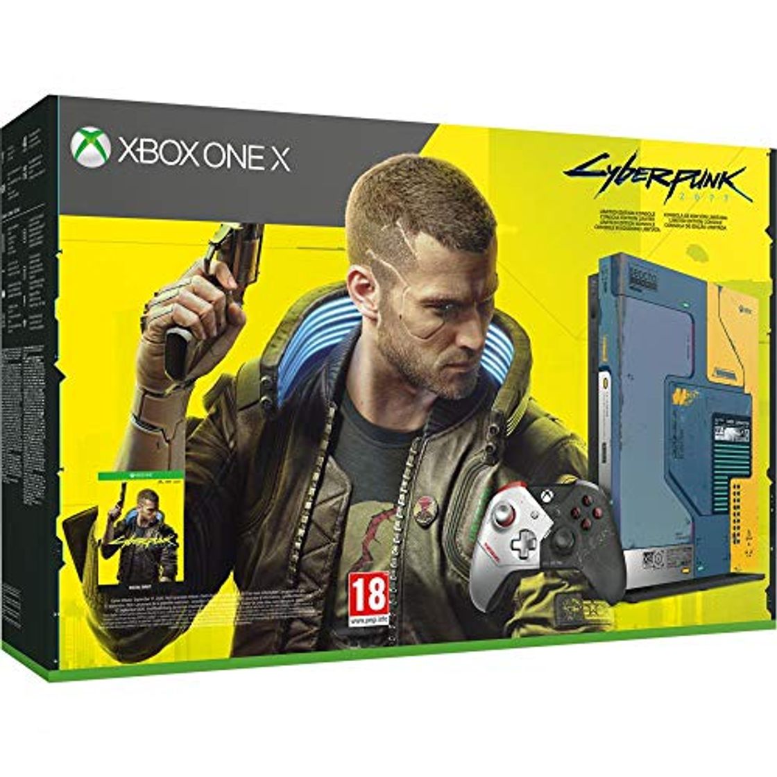 Social Xbox One - Pack Xbox One X Cyberpunk 2077 Edición limitada