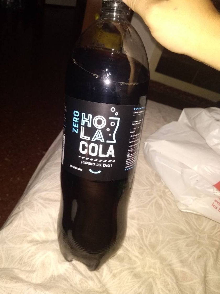 Social Dia refresco de cola zero botella 