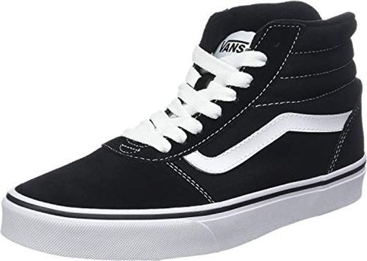 Vans Ward Hi Hombre, Zapatillas Altas, Negro