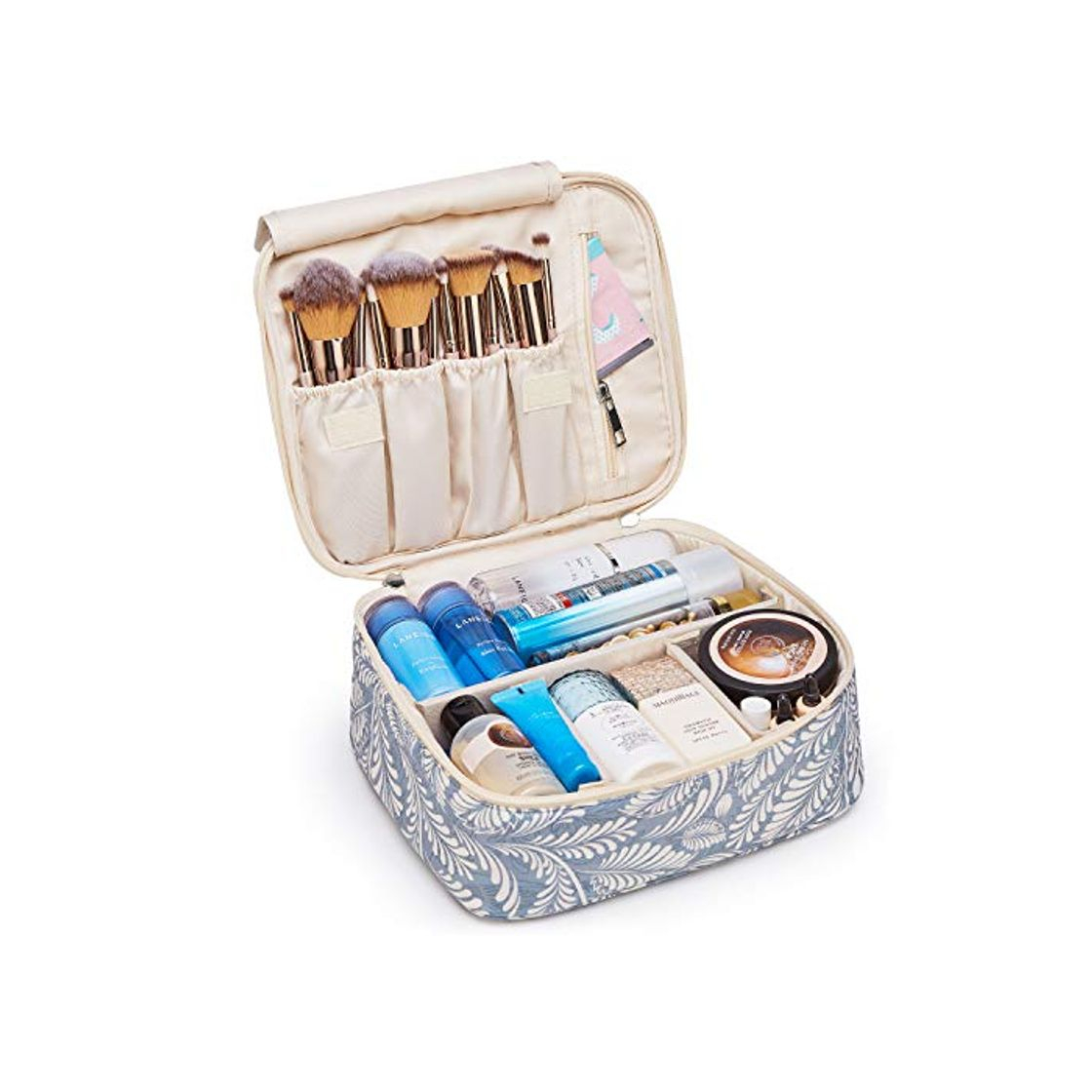 Fashion Neceser de Viaje para Maquillaje, Organizador Grande para Mujeres y niñas