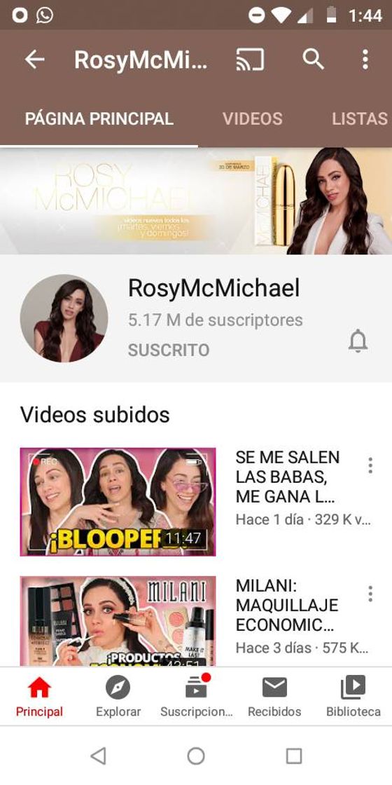 Moda RosyMcMichael-Youtuber.