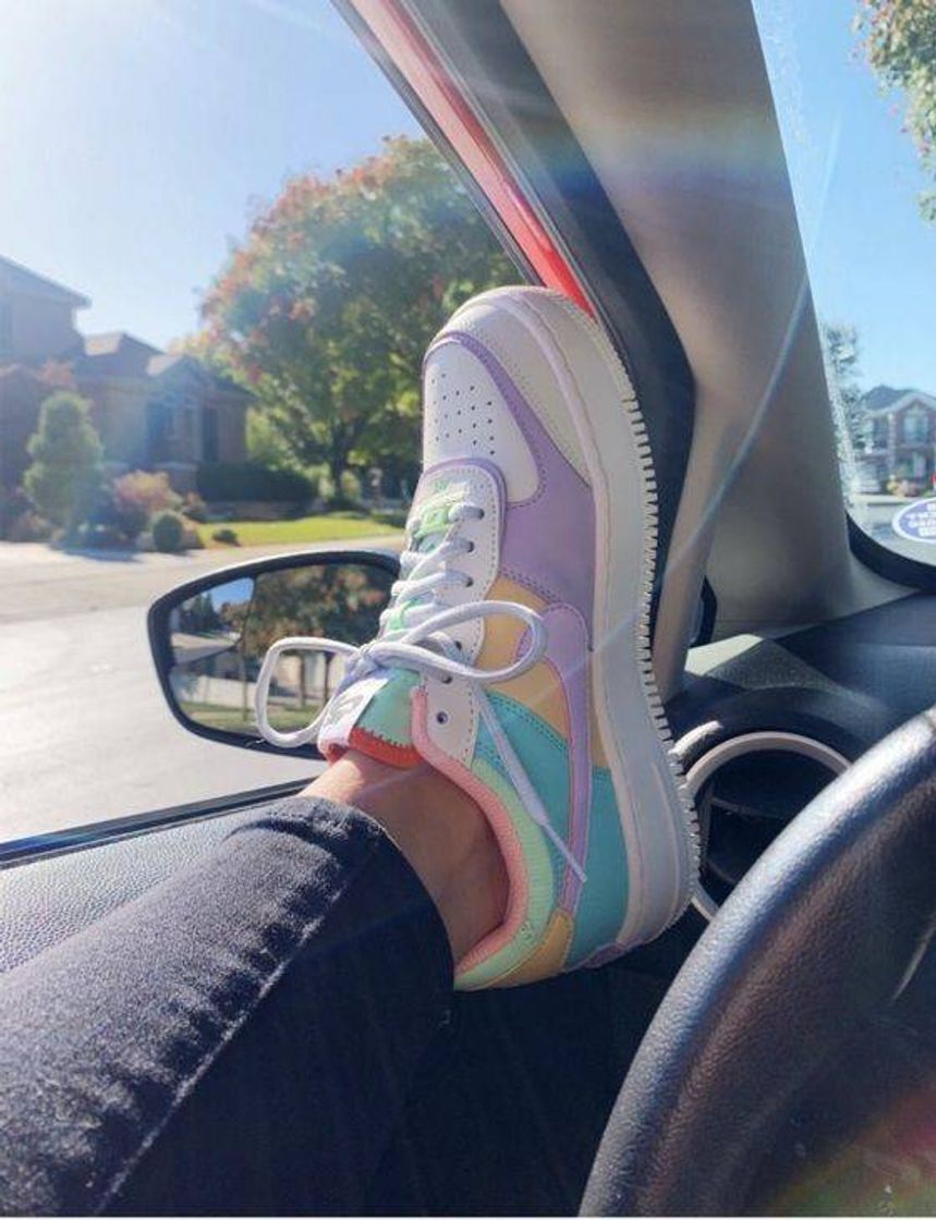 Moda Tênis da Nike pastel 