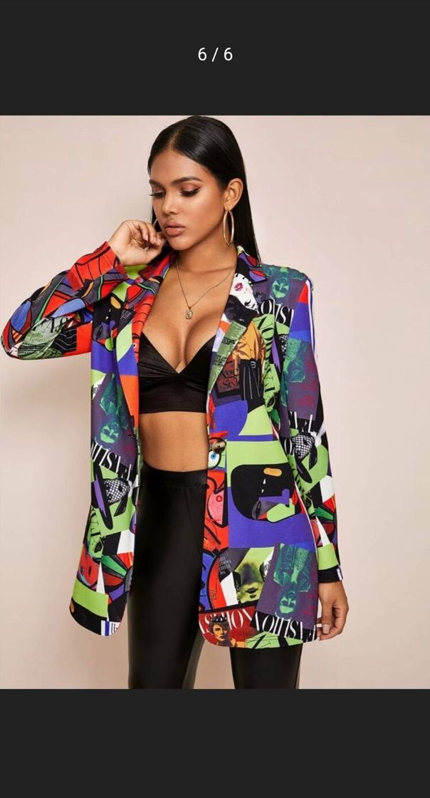 Social Blazer longo super Fashion Colorindo as ruas