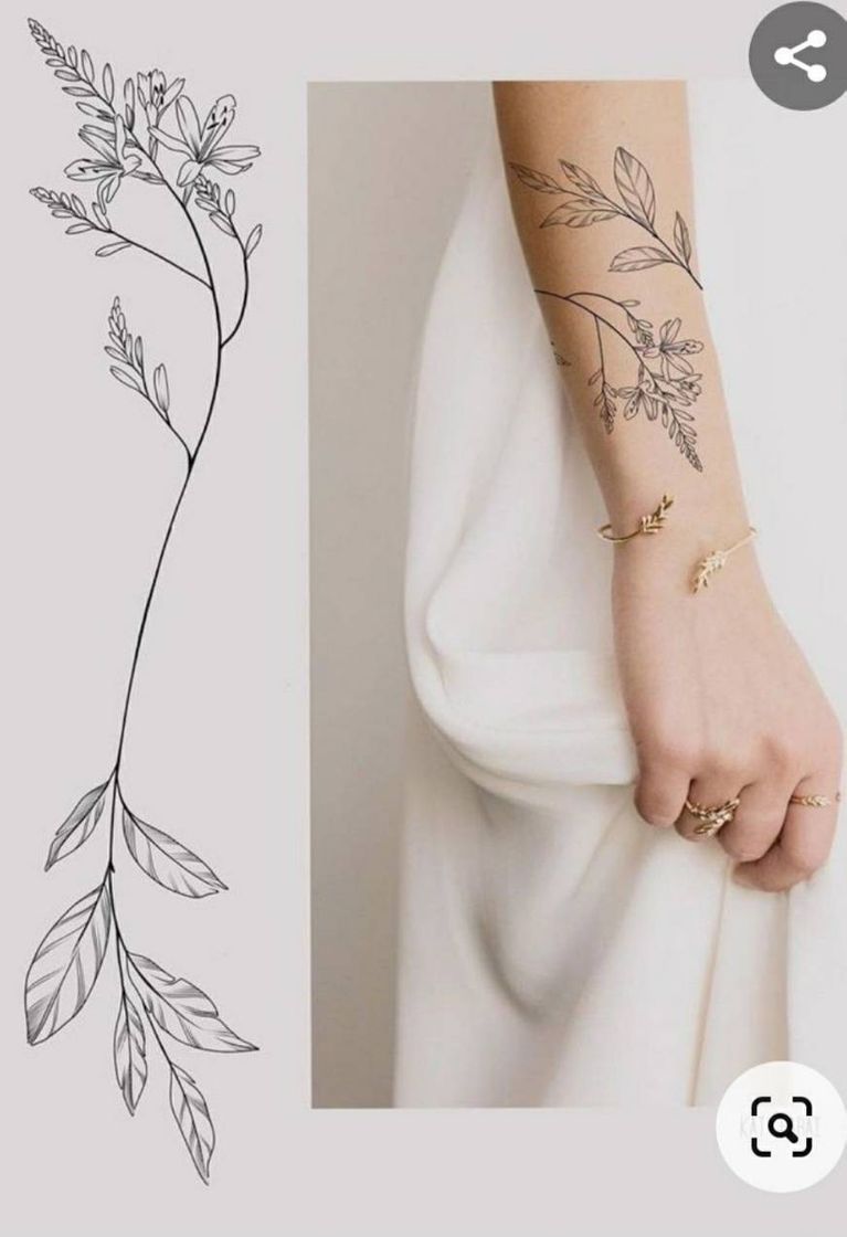 Social Flores tattoo pinterest