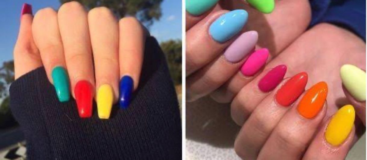 Moda Uñas acrílicas