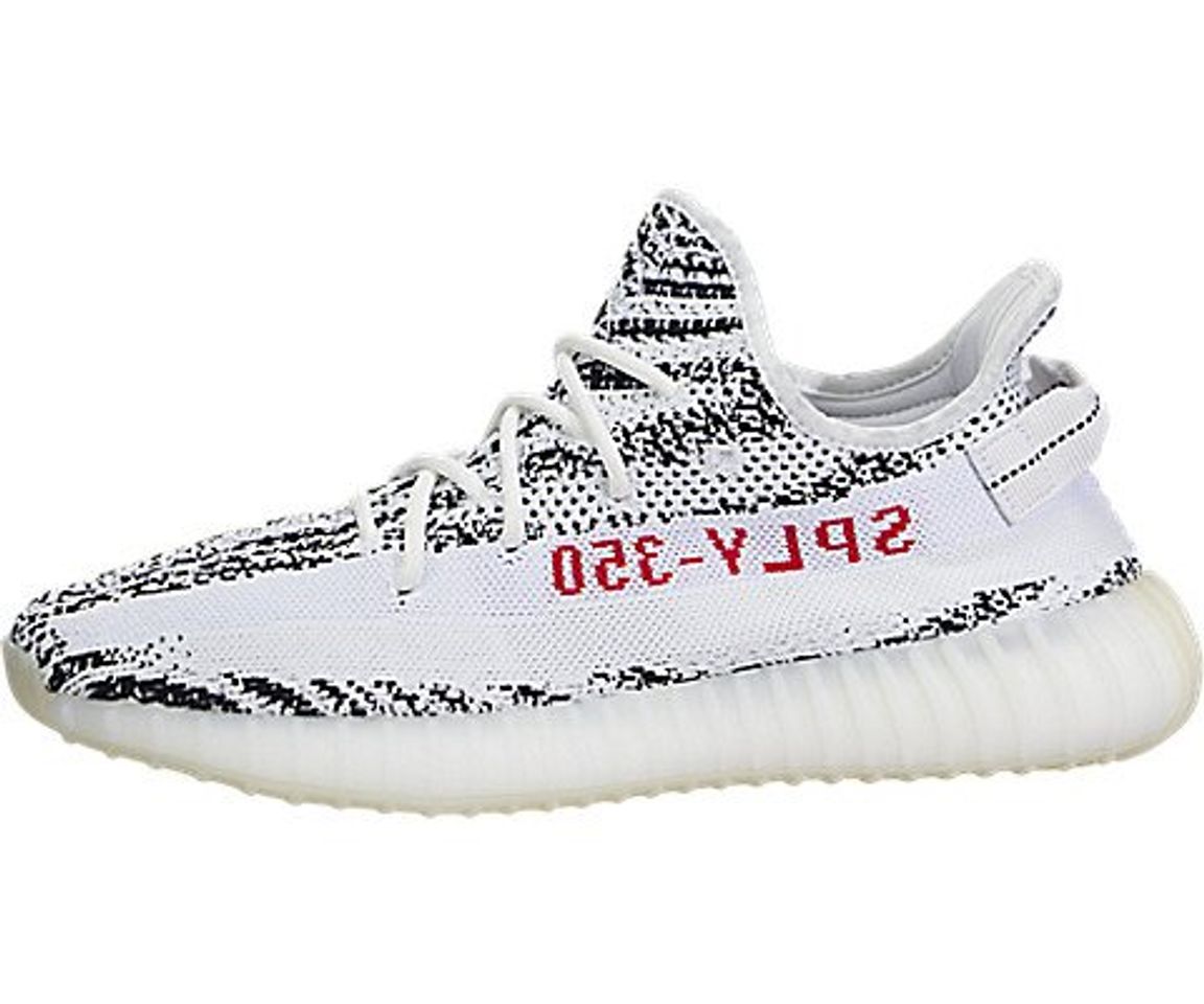 Fashion Adidas Yeezy Boost 350 (White Cblack Red) 

