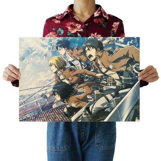 Attack On Titan Póster