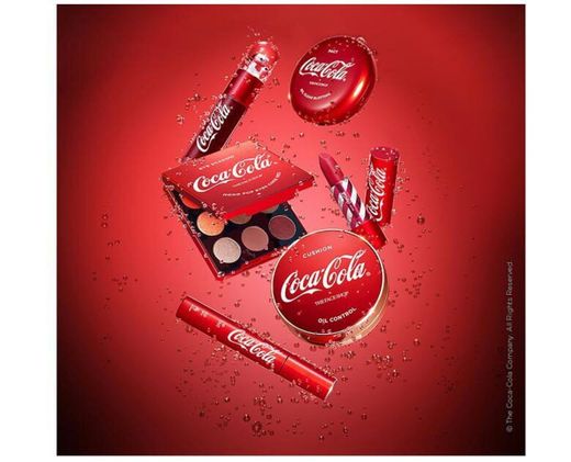 The Face Shop ojos de coca-cola recogida de sombras de ojos paleta