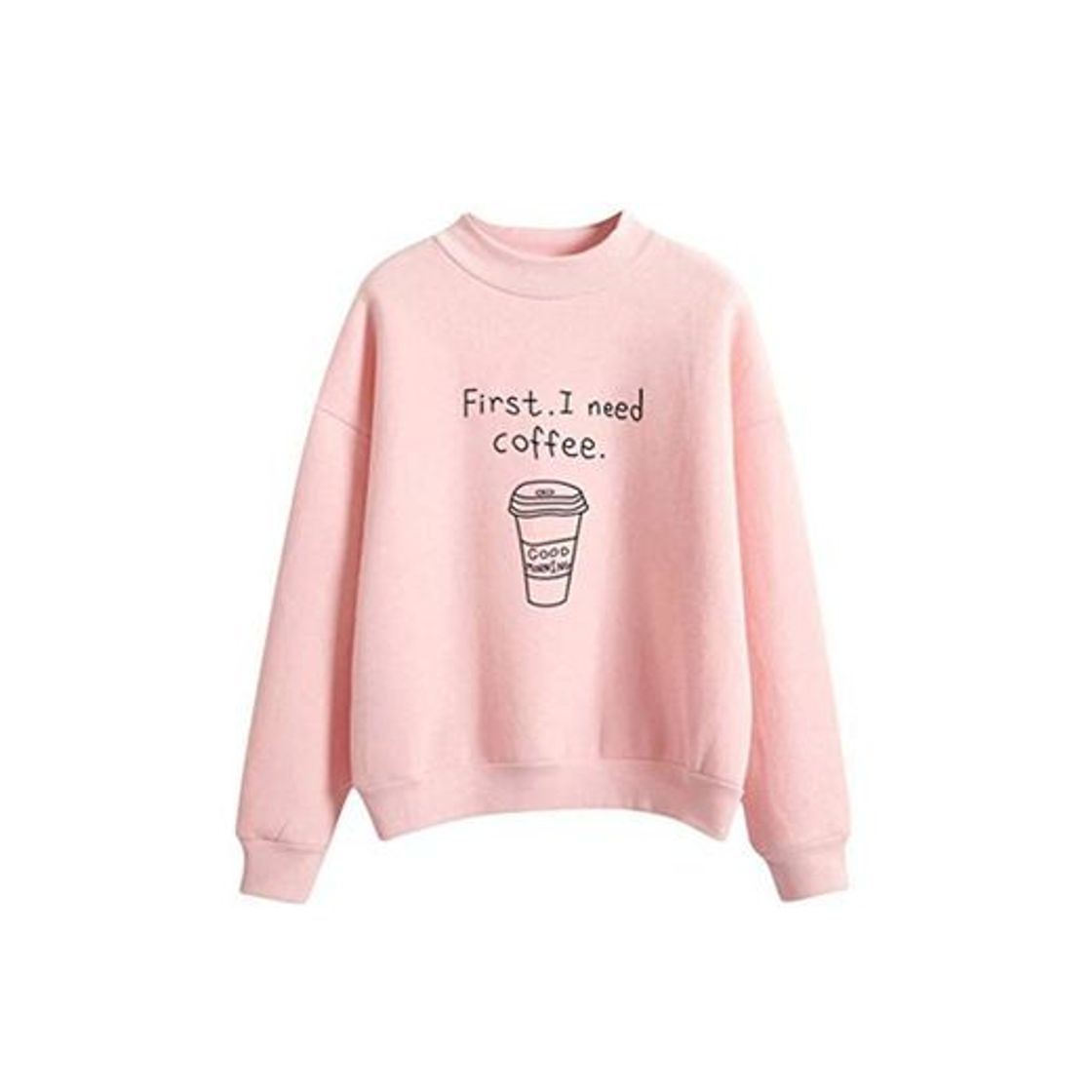 Producto MU-PPX Sudaderas Cálidas De Manga Larga con Cuello Redondo Estampado De Letras