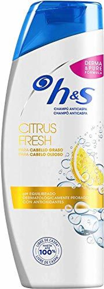 Social H&S Citrus Fresh Champú Anticaspa