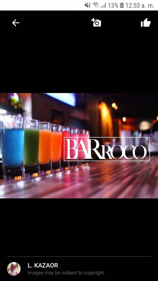 Restaurants Bar Barroco