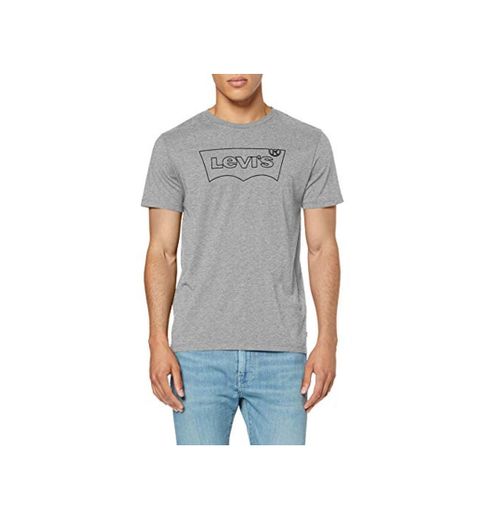 Levi's Housemark Graphic tee Camiseta, Gris