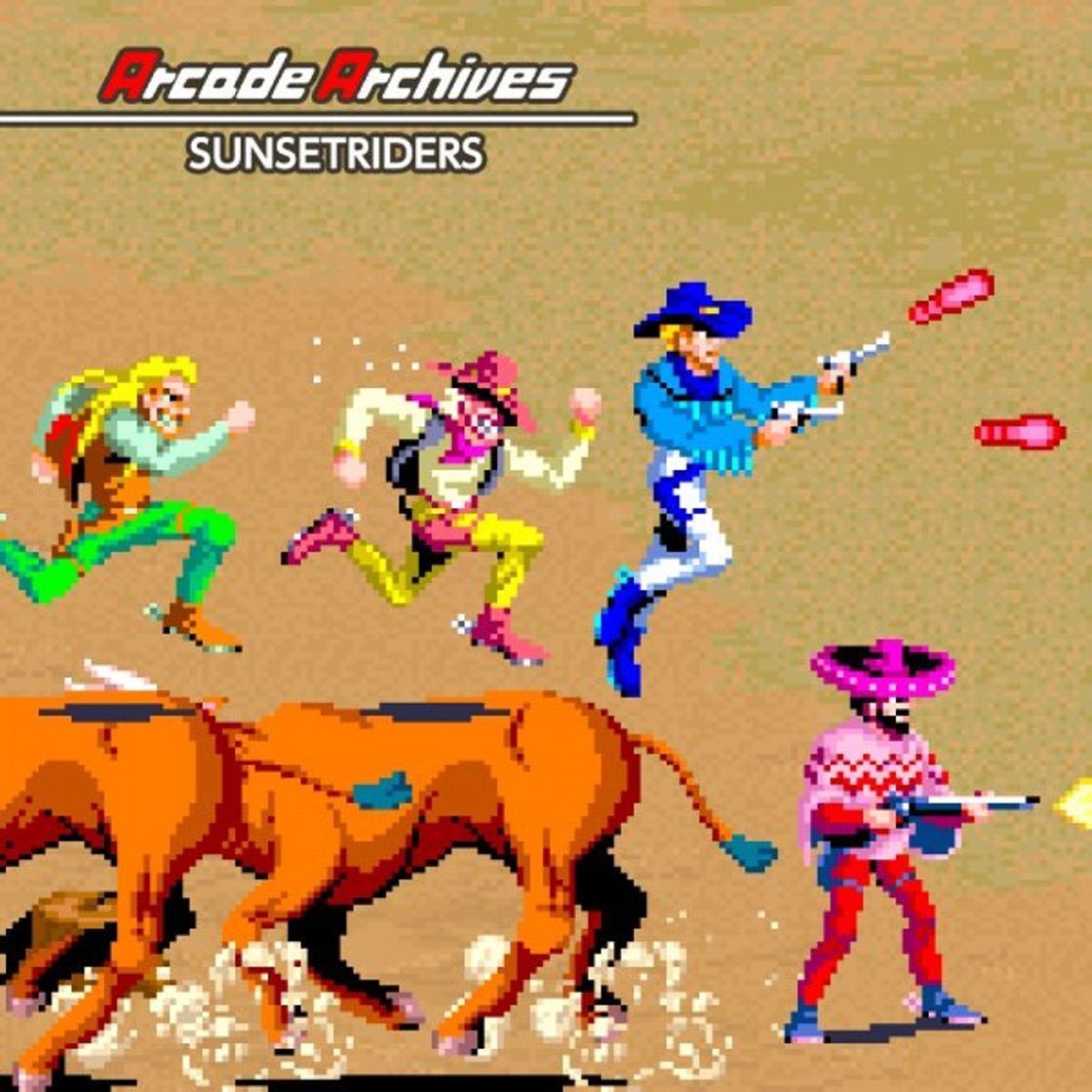 Videojuegos Arcade Archives SUNSETRIDERS