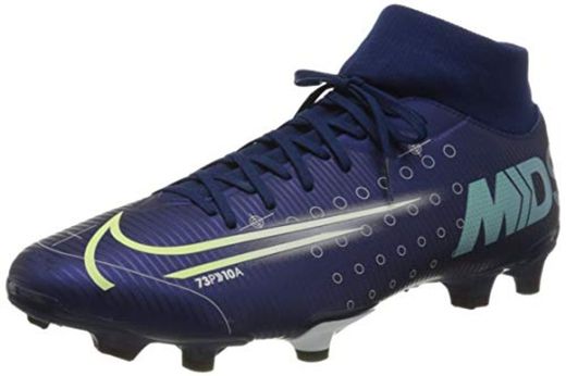 Nike Superfly 7 Academy MDS FG/MG, Zapatillas de Fútbol Unisex Adulto, Azul
