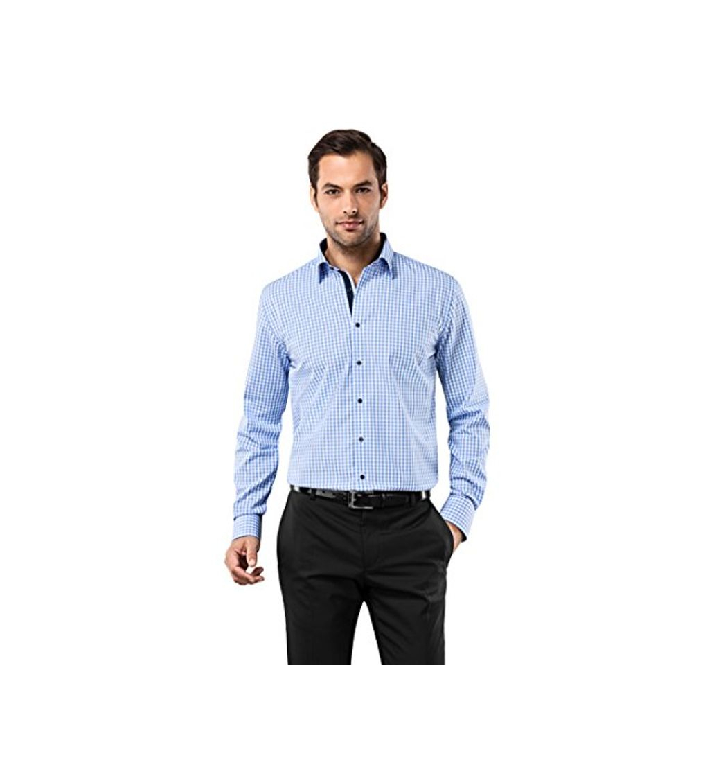 Producto Vincenzo Boretti Camisa de Hombre, Ajuste Recto