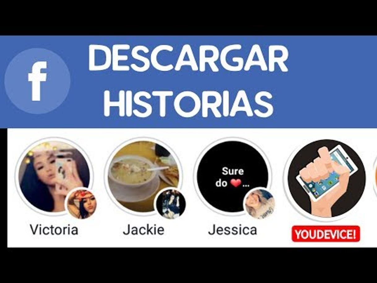 Aplicaciones Descarga historias de Facebook